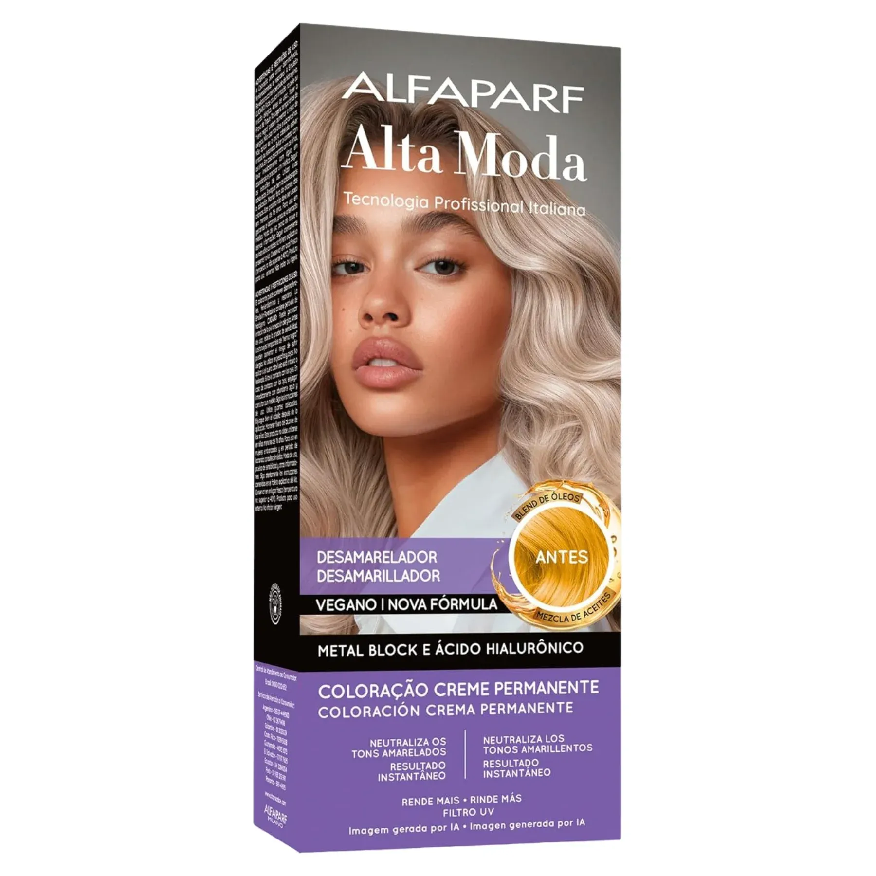 Coloração Creme Alta Moda É Colore Especial Desamarelador